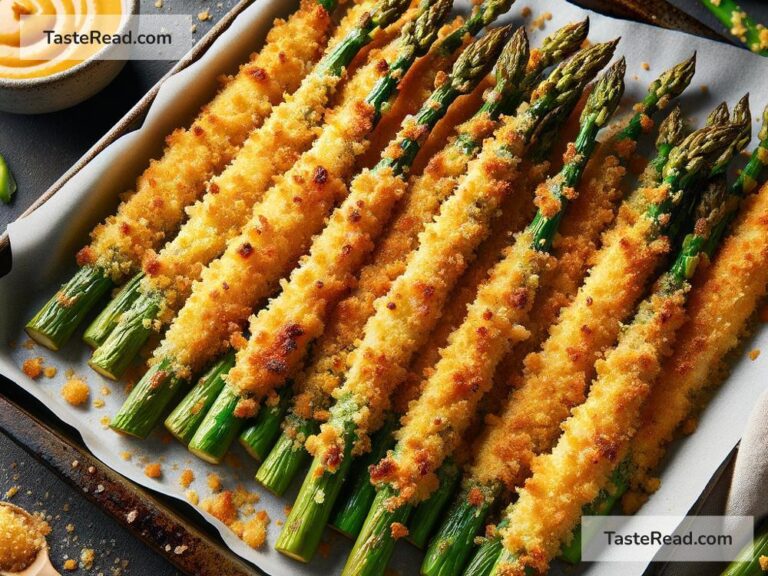How to create crispy baked parmesan crusted asparagus