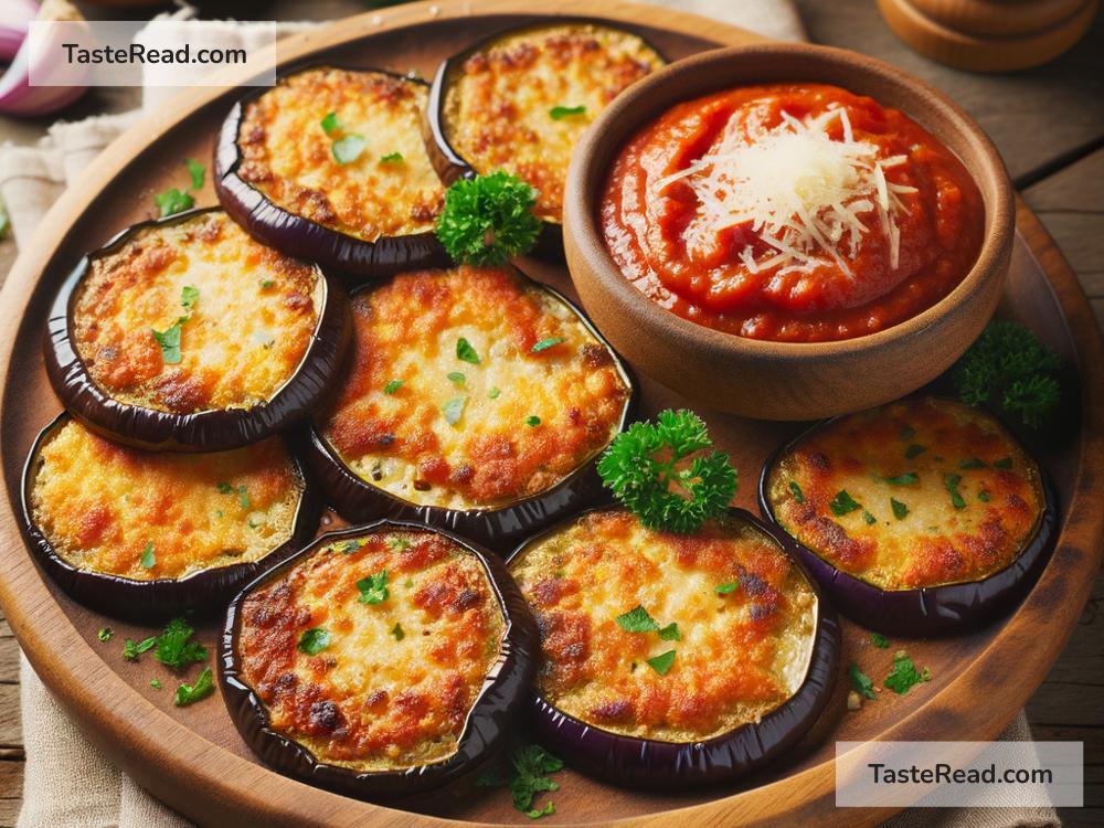 How to create crispy baked Parmesan eggplant rounds