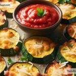 how to create crispy baked parmesan zucchini