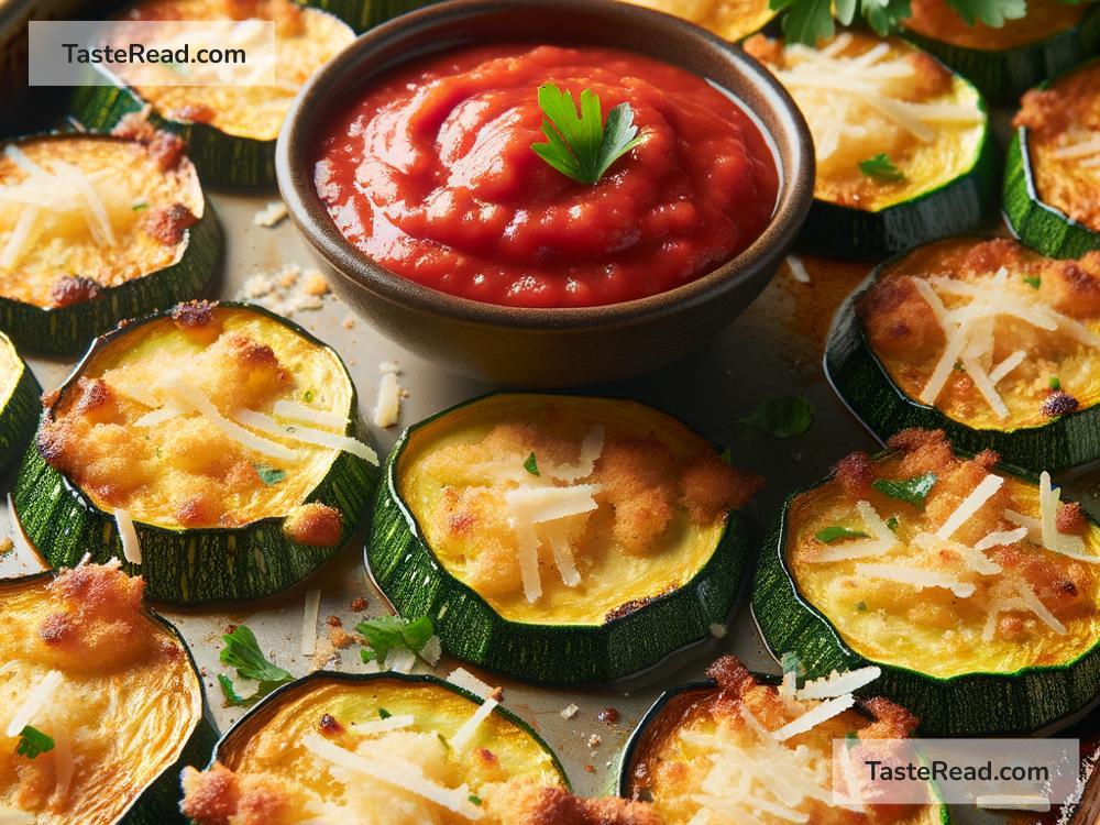 how to create crispy baked parmesan zucchini