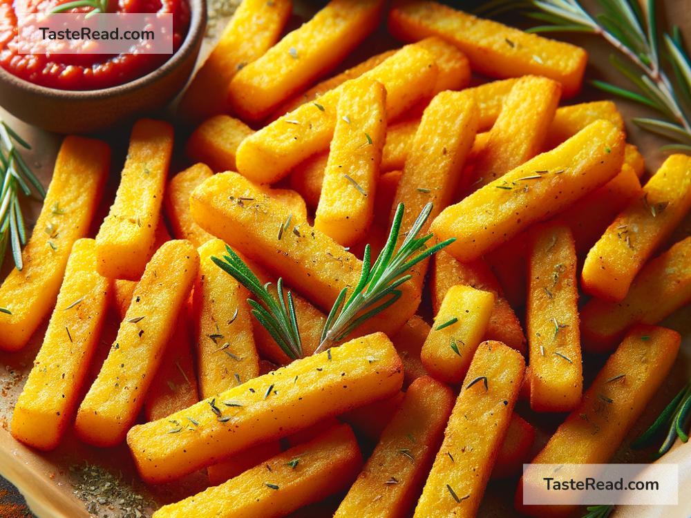 How to create crispy baked polenta fries