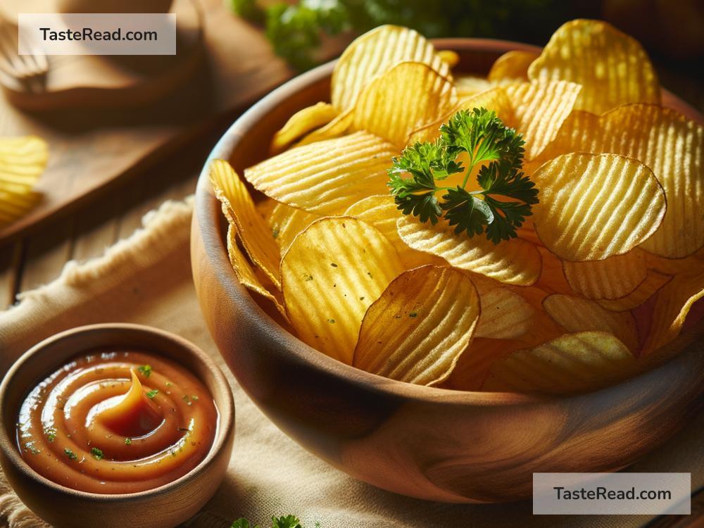 how to create crispy baked potato chips