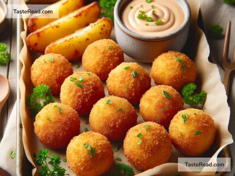 How to create crispy baked potato croquettes