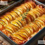how to create crispy baked potato gratin