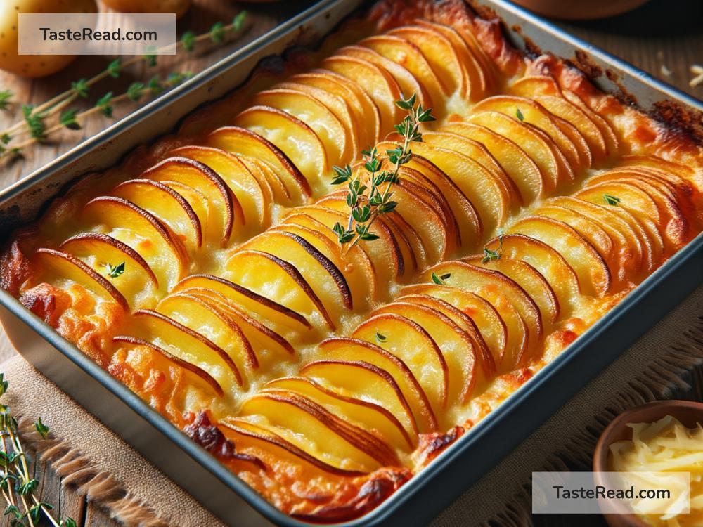 how to create crispy baked potato gratin