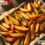 How to create crispy baked potato wedges