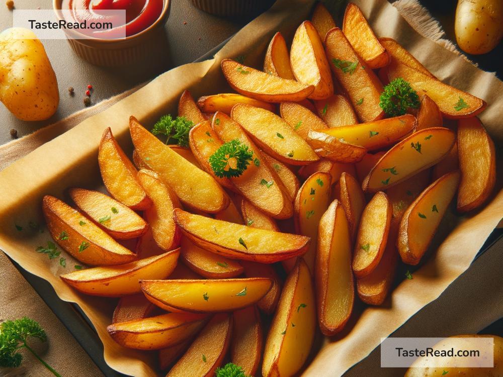 How to create crispy baked potato wedges