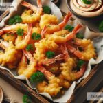 How to create crispy baked shrimp tempura