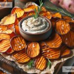 How to create crispy baked sweet potato chips