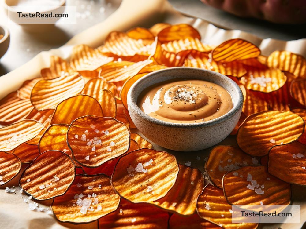 how to create crispy baked sweet potato chips