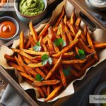 How to create crispy baked sweet potato fries