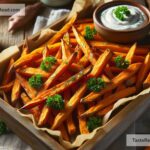 How to create crispy baked sweet potato fries