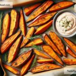 How to create crispy baked sweet potato wedges