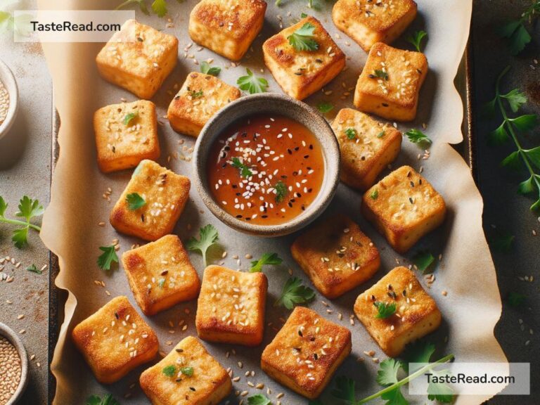 How to create crispy baked tofu nuggets