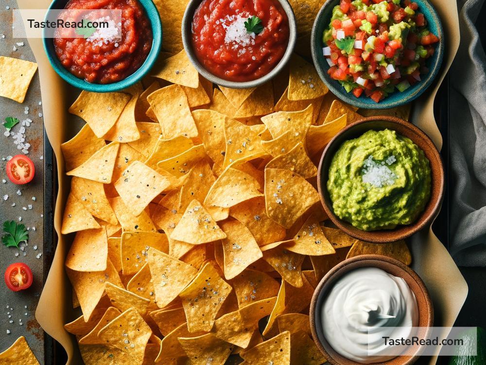 how to create crispy baked tortilla chips