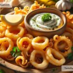 how to create crispy calamari rings