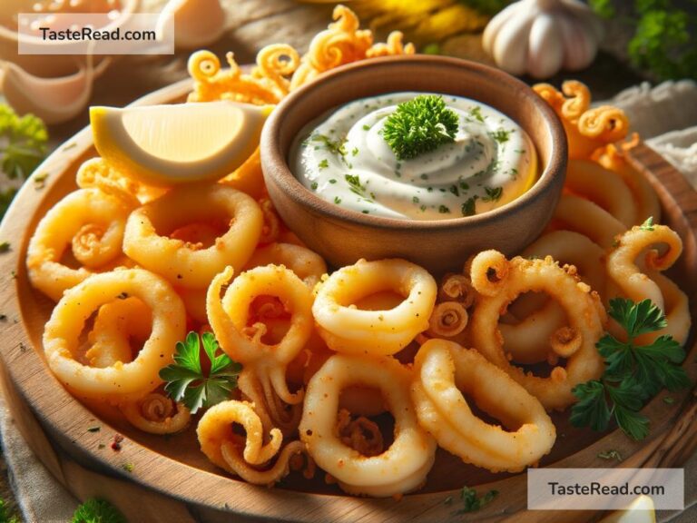 how to create crispy calamari rings