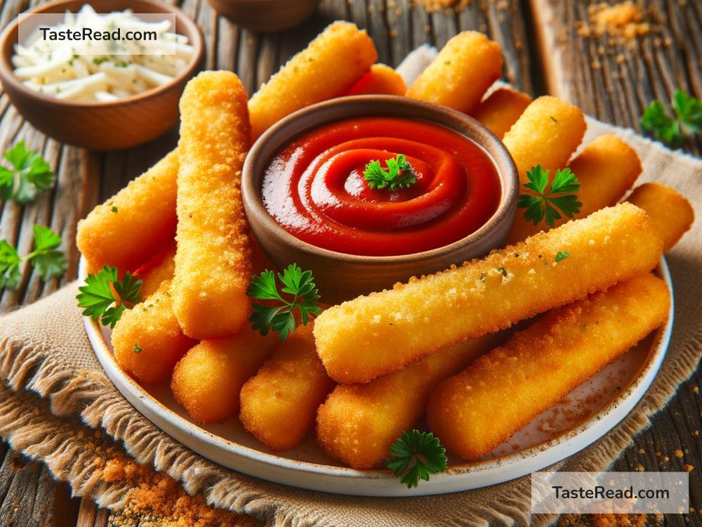 how to create crispy fried cheese sticks