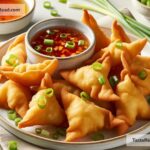 how to create crispy fried crab rangoon