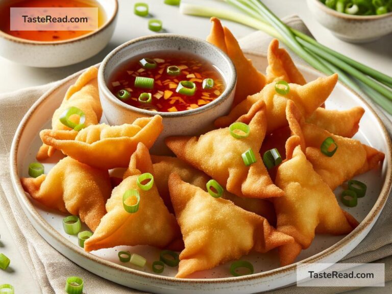 how to create crispy fried crab rangoon