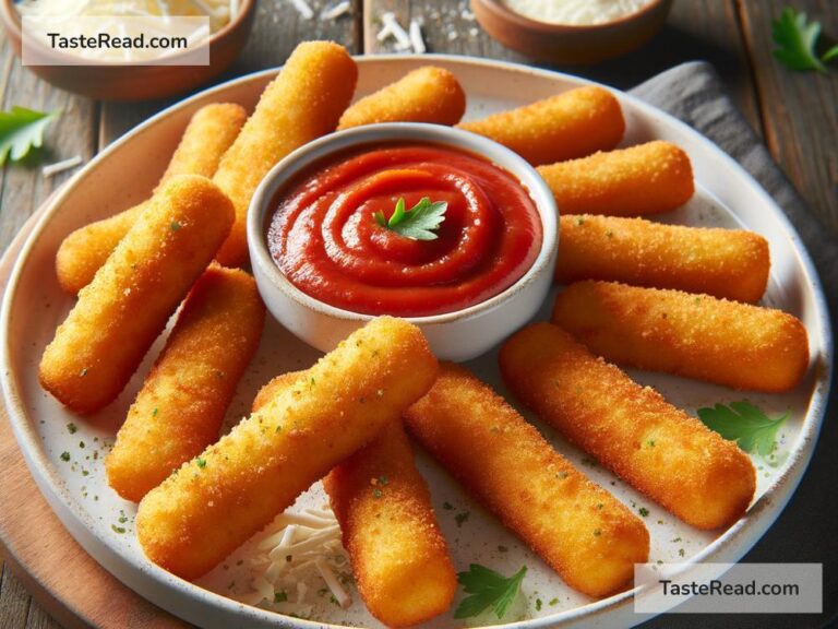 how to create crispy fried mozzarella sticks