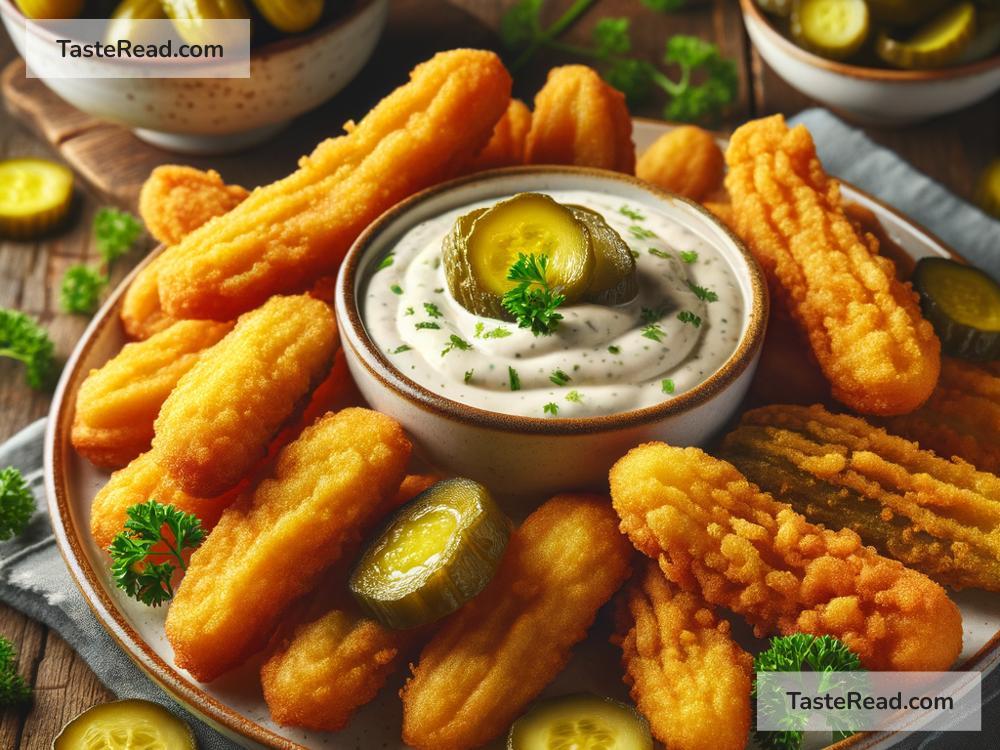how to create crispy fried pickles