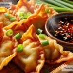 how to create crispy fried wontons