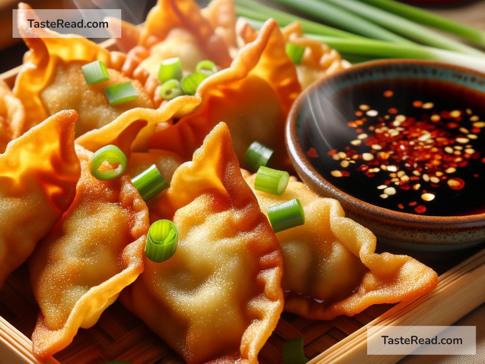 how to create crispy fried wontons