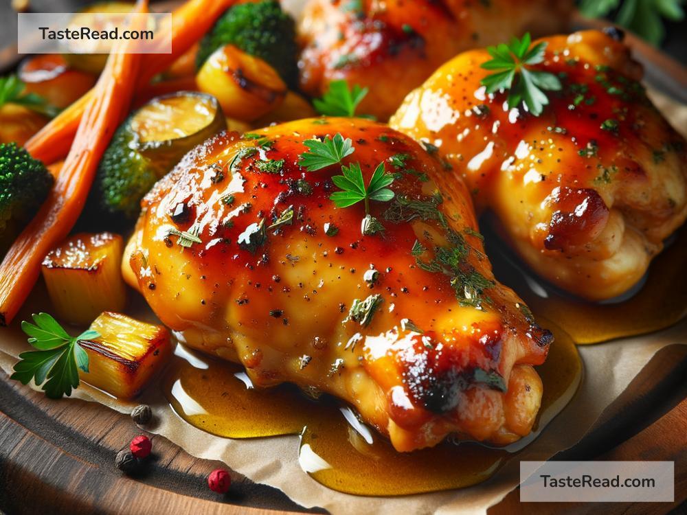 How to create crispy honey mustard chicken thighs