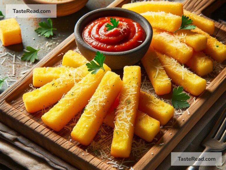 How to create crispy Parmesan polenta fries