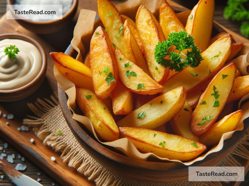 how to create crispy potato wedges