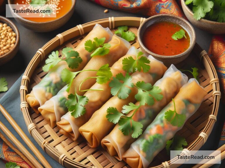how to create crispy spring rolls