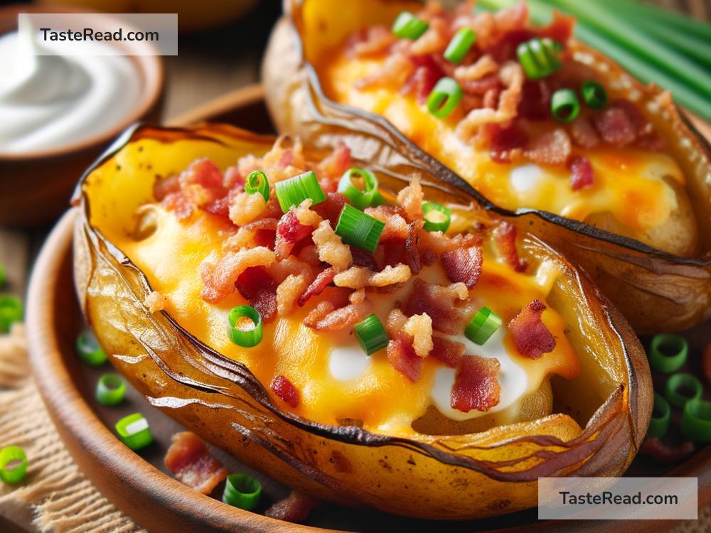 how to create crispy stuffed potato skins
