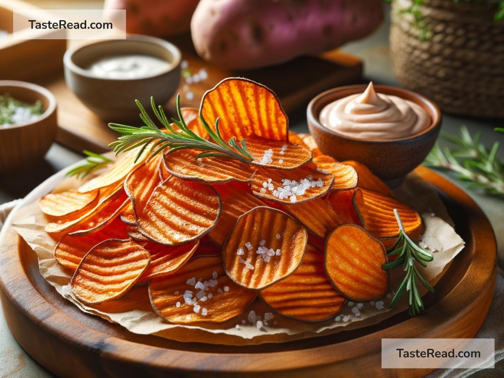 How to create crispy sweet potato chips