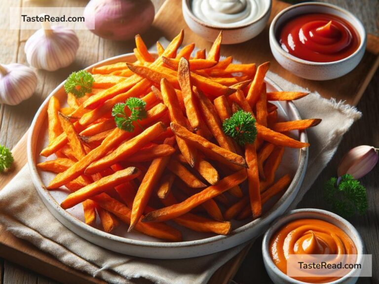 how to create crispy sweet potato fries