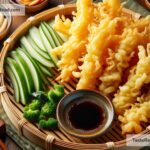 how to create crispy tempura vegetables