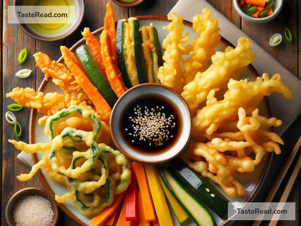 how to create crispy vegetable tempura