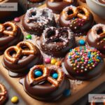 How to create crunchy chocolate-covered pretzels