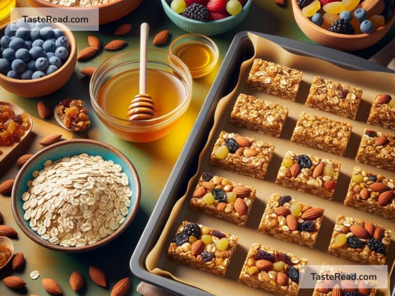 How to create crunchy granola bars