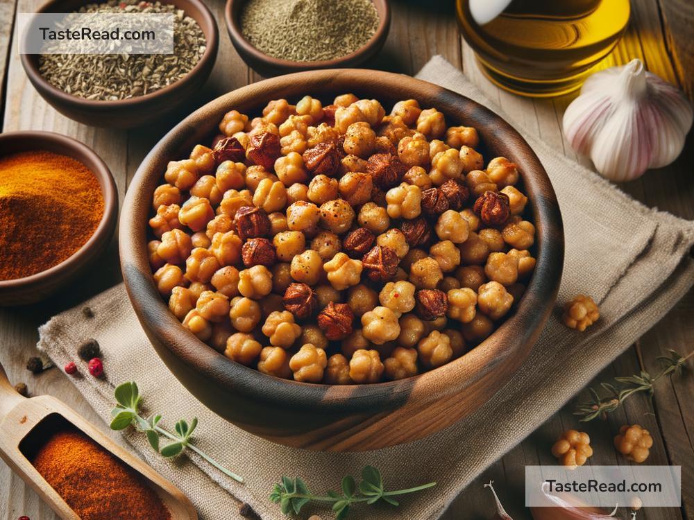 How to create crunchy roasted chickpea snacks
