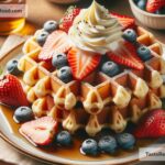 how to create fluffy Belgian waffles