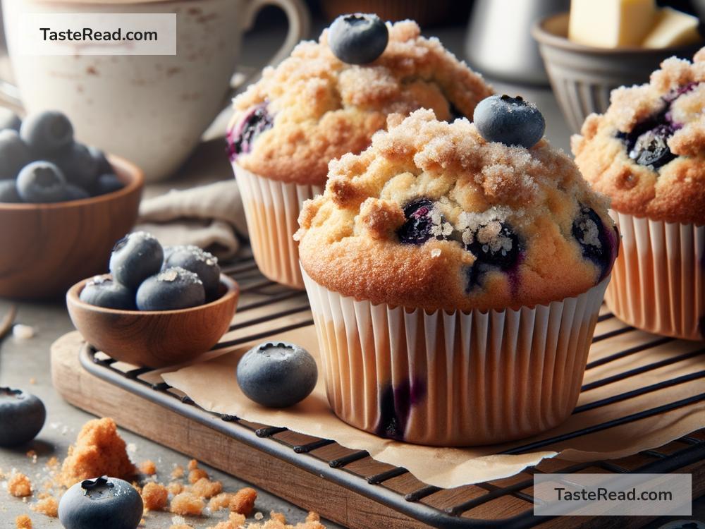 How to create fluffy blueberry streusel muffins