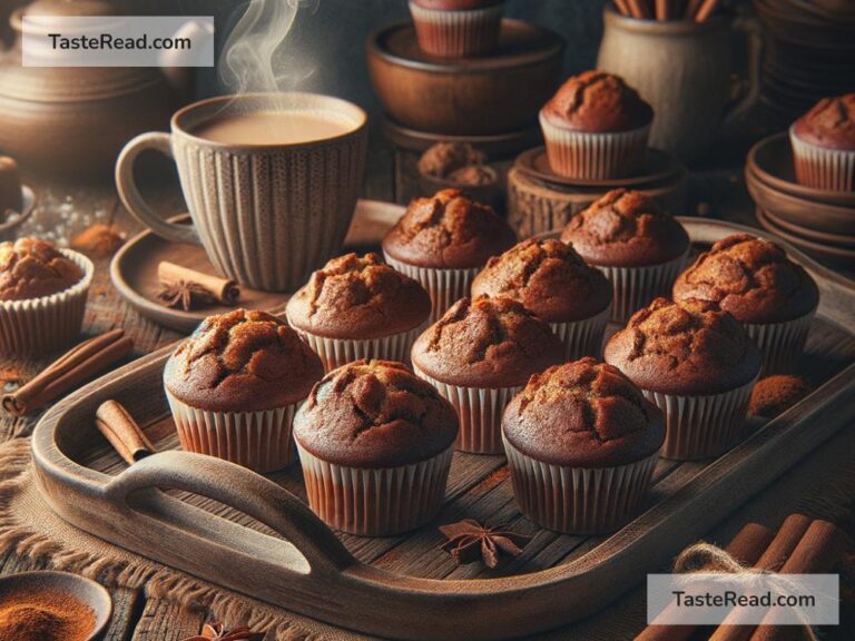 How to create fluffy chai spiced muffins
