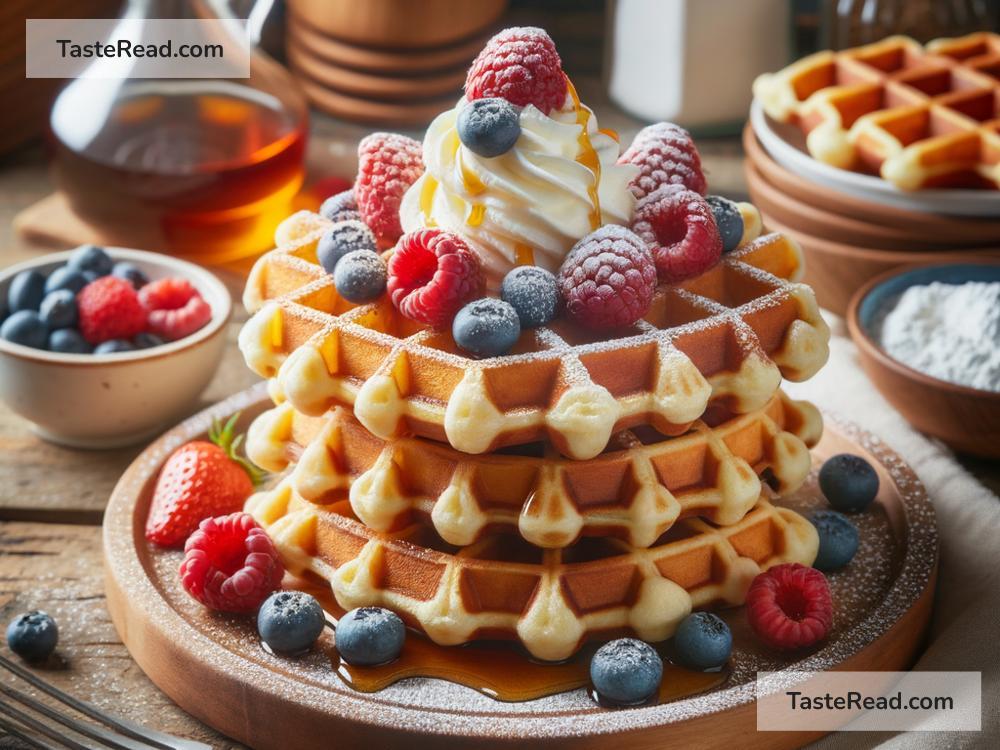 How to create fluffy homemade Belgian waffles