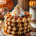 How to create fluffy pumpkin spice waffles