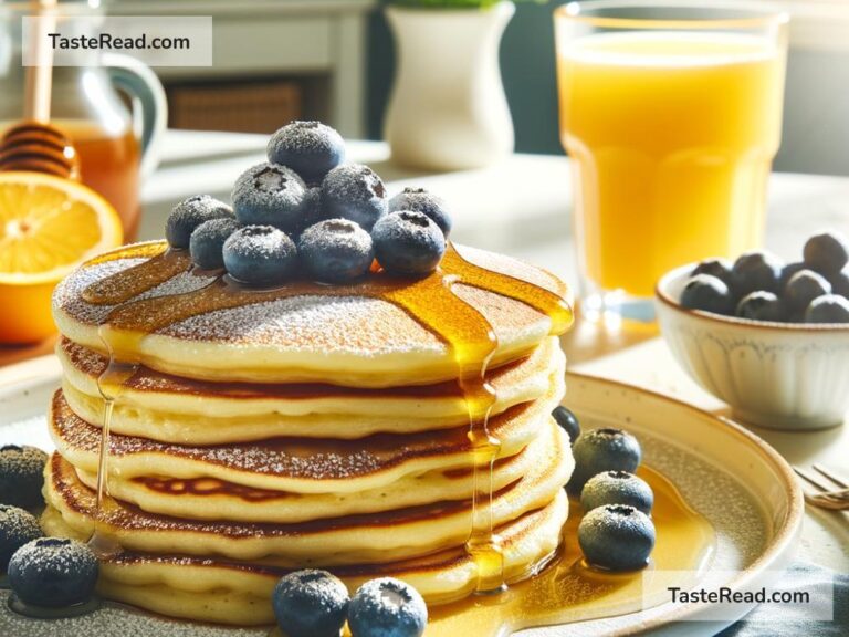 How to create fluffy ricotta lemon pancakes