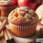 how to create golden baked apple cinnamon muffins