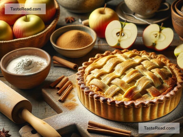 how to create golden baked apple pie