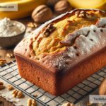 how to create golden baked banana bread
