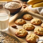 how to create golden baked banana oatmeal cookies